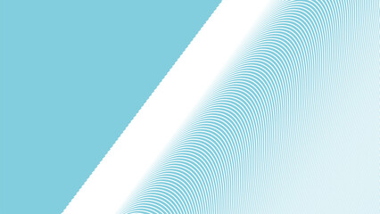 Sky Blue abstract background with curve line for backdrop or presentation