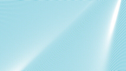 Sky Blue abstract background with curve line for backdrop or presentation
