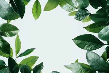 Natureinspired advertisement poster template featuring ecofriendly products and services