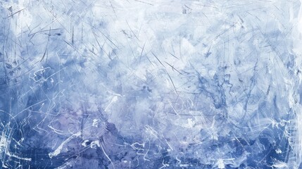 Obraz premium Abstract blue and white textured background with lines and brush strokes.