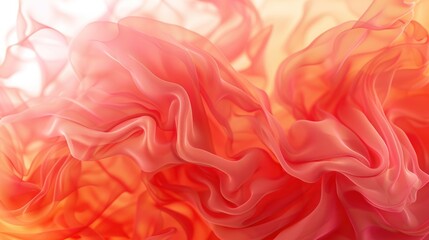 Abstract orange and red textile background.