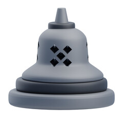 3D Borobudur Illustration