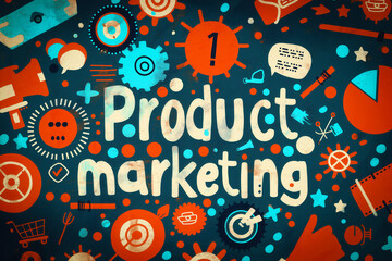 Fototapeta premium Product marketing text illustration