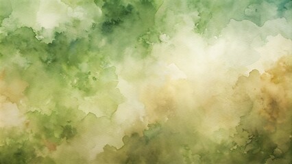 Blend of brown, green, olive, sage, and beige in a flowing watercolor design. The natural color scheme and organic textures add a touch of tranquility to your projects.
