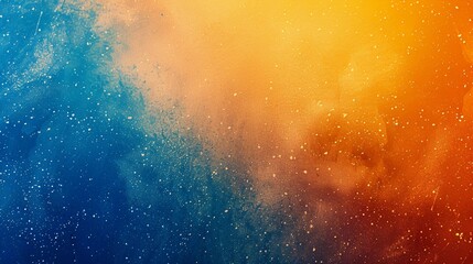Fototapeta premium abstract color gradient background grainy orange blue yellow white noise texture backdrop banner poster header cover design