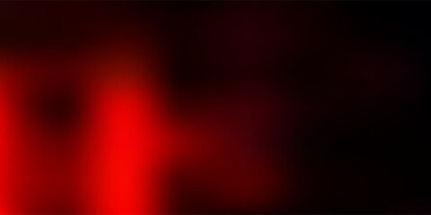 Dark orange vector blurred template.