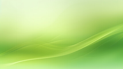 Obraz premium Soft green lime color light blurred banner background