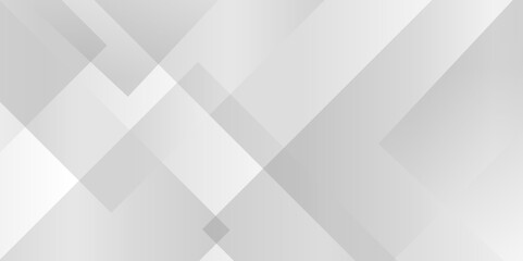 Modern luxury pattern of geometric white and gray color background, Elegant abstract background with grey lines with shadow. white paper transparent material in triangle technology and square shapes i