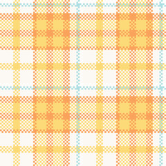Scottish Tartan Plaid Seamless Pattern, Gingham Patterns. Traditional Scottish Woven Fabric. Lumberjack Shirt Flannel Textile. Pattern Tile Swatch Included.
