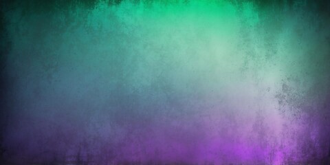Obraz premium green to purple color gradient grungy metallic backgro background