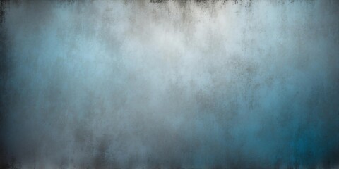 Fototapeta premium blue to grey color gradient grungy metallic background