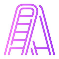 ladder Line Gradient Icon