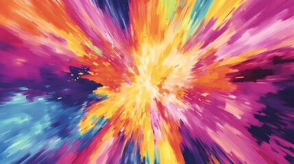 Color Explosive Background Image