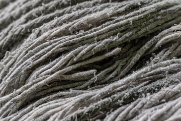 texture of mop cloth close up, abstract background mopping the floor