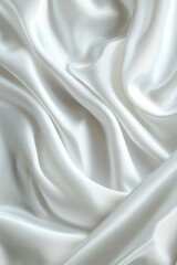 White Fabric Close Up