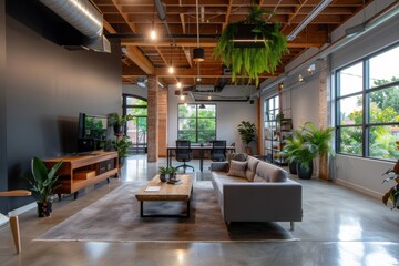 Design-focused shots capturing the essence of creative spaces, highlighting innovative elements and unique features that define the environment.