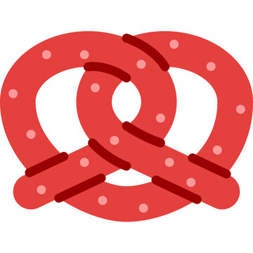 recommend clip art: Pretzel Icon Design Vector