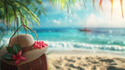 Tropical Summer Beach Vacation