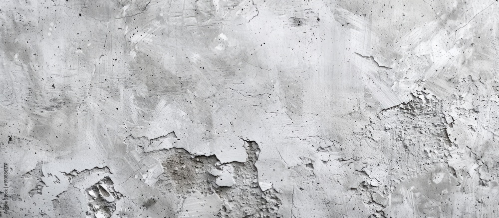 Aufkleber Stylish banner for text with gray stucco texture Perfect abstract backdrop for design featuring concrete elements with copy space image