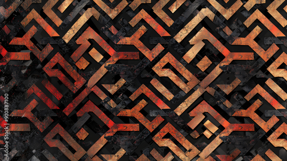 Aufkleber modern abstract background design with a geometric pattern, ideal for websites, posters, banners and