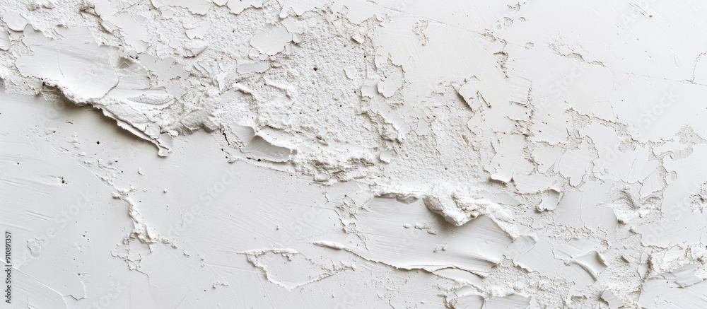 Aufkleber white background showing a cement plaster wall with copy space image