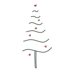 Illustration leaf flower plant elements decoration design art drawing icons frame floral colorful