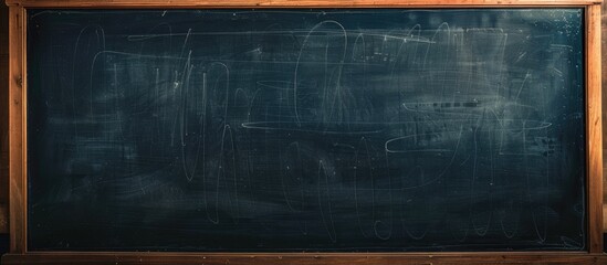 A picture of a blackboard with available copy space image for your personal touches