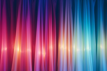 Fototapeta premium colorful curtain