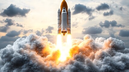 Png space mission patch sticker, 3D rendering, transparent background