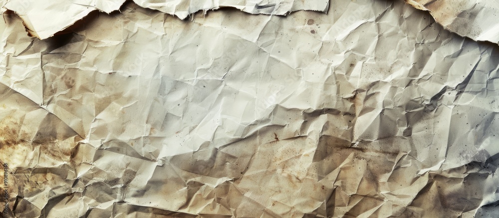 Fototapete Paper textures on a retro backdrop with room for text or an image in the copy space image