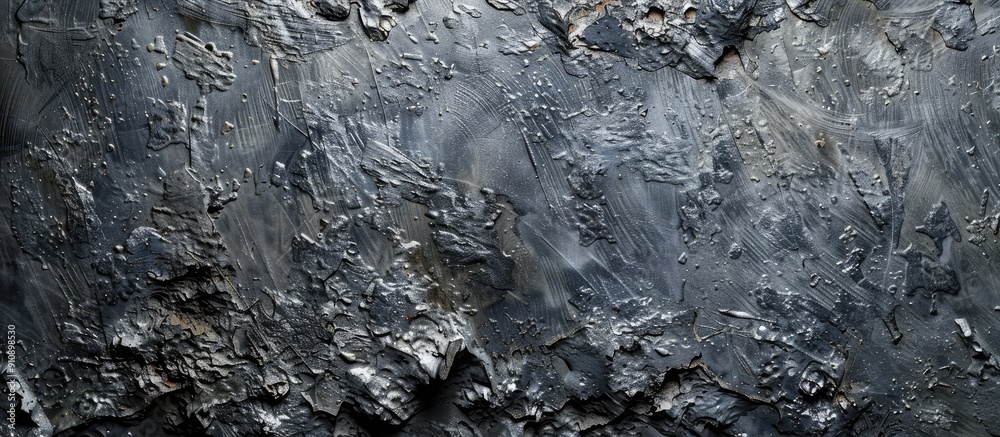 Poster A textured grey surface for backgrounds with space for images. Creative banner. Copyspace image