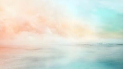 Obraz premium Abstract Ocean and Sky Background.