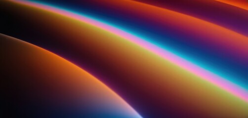 Lines of shimmering gradients in dark pastel colors