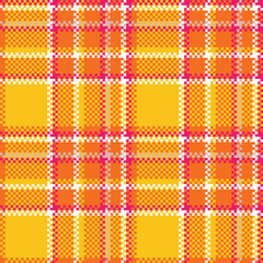 Scottish Tartan Pattern. Checker Pattern Template for Design Ornament. Seamless Fabric Texture.