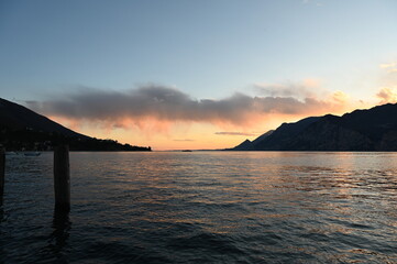 Abend am Gardasee