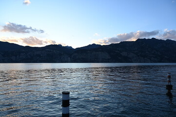 Abend am Gardasee