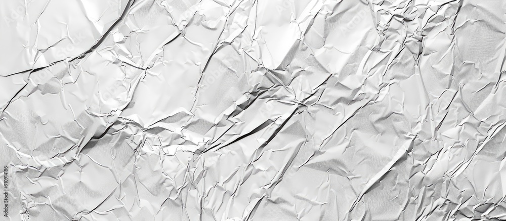 Poster Textured background with a silver foil surface providing copy space image