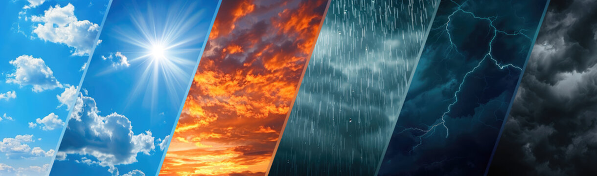 weather forcast background banner