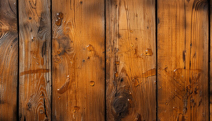 Fototapeta premium Tapeta, tło z motywem starych desek. Generative AI