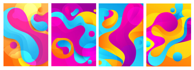 minimalistic hipster colored frame design. Vector line gradient halftone. frame for text Modern Art graphics. design business cards, invitations, gift cards, flyers ,brochures vector illustration. 