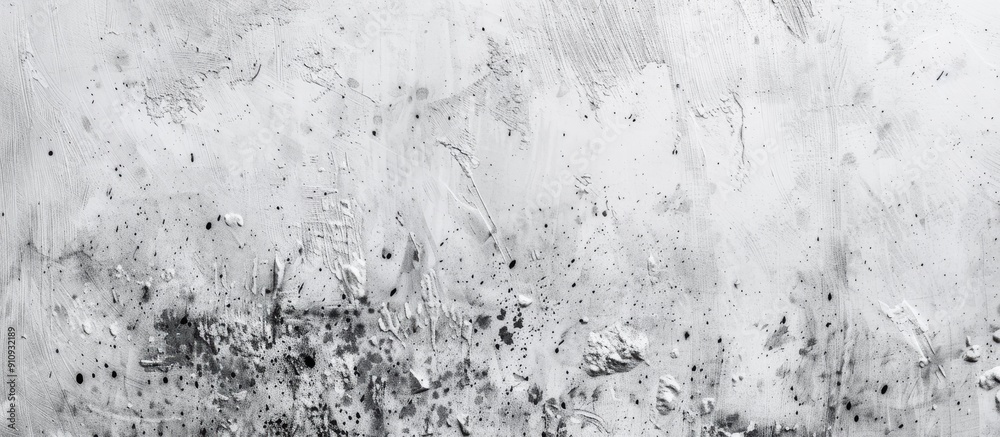 Poster gritty gray texture on a white concrete wall perfect for a copy space image