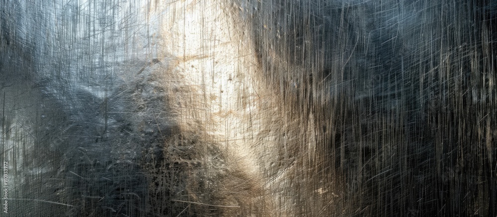 Poster Texture of metallic surface suitable for text overlay with copy space image