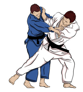 judo technique - tai otoshi