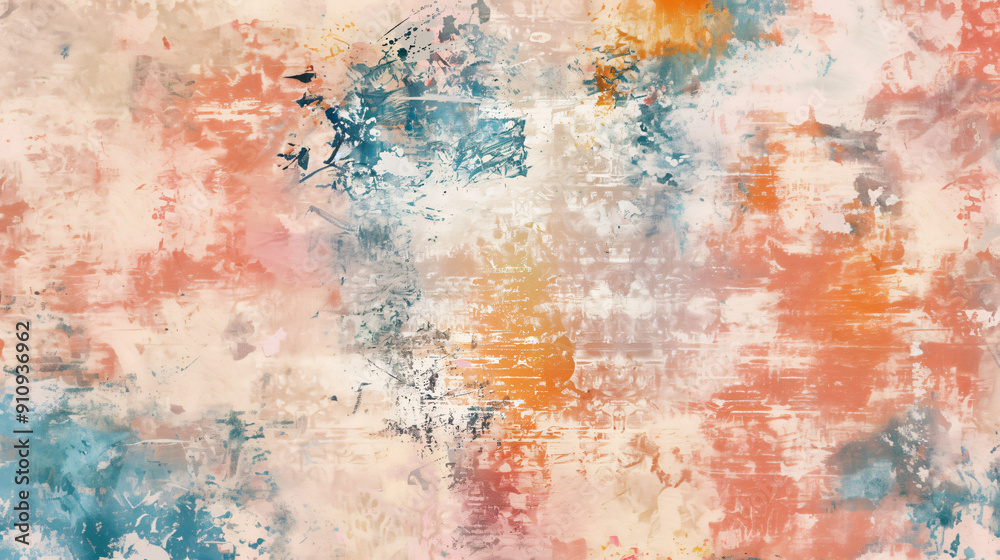 Poster Vintage retro concepts illustrated by abstract grunge background with colorful texture and rough structure