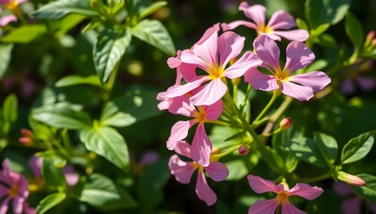 Obraz premium Blooming Citronella Plant Close-Up