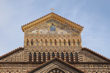 Obraz premium Italian cathedral in summer