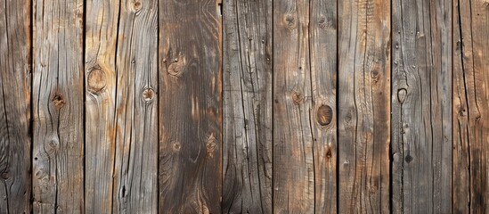 Fototapeta premium Rustic wooden background enhances vintage photo providing a charming backdrop with copy space image