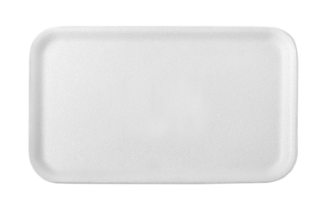 plastic tray top  view