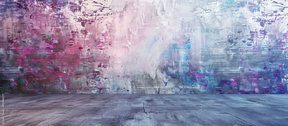 Aufkleber abstract wall surface depicted with canvas texture with an art painter concept in mind allowing for 