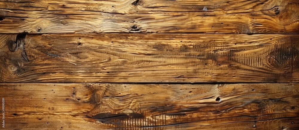 Aufkleber Wood background with an aged texture showcasing natural patterns perfect for a copy space image